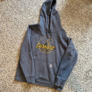 Women’s Carhartt sweatshirt, large, relaxed fit
